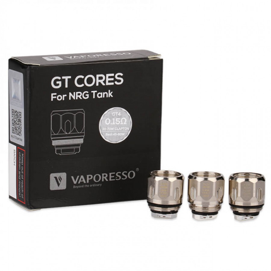 Vaporesso Resistenza GT4 Cores Per NRG Tank (Confezione 3 Pezzi)